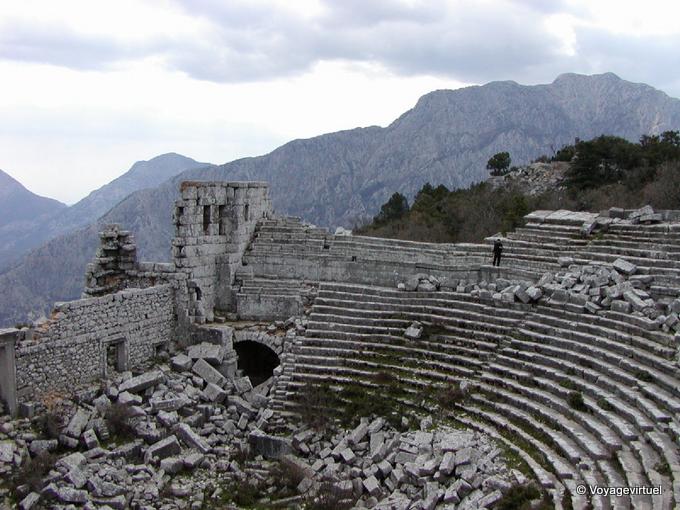 Termessos und Theater - Türkei