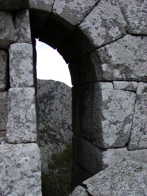Termessien Ecke, Termessos - Türkei