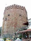 Rote Turm Kizil Kule, Alanya, Türkei.