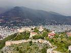 Panorama Alanya Kale Seldschuken Ära Zitadelle, Türkei.
