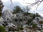 Kleiner Tempel oder Heroum (Heroon) Termessos, Türkei.